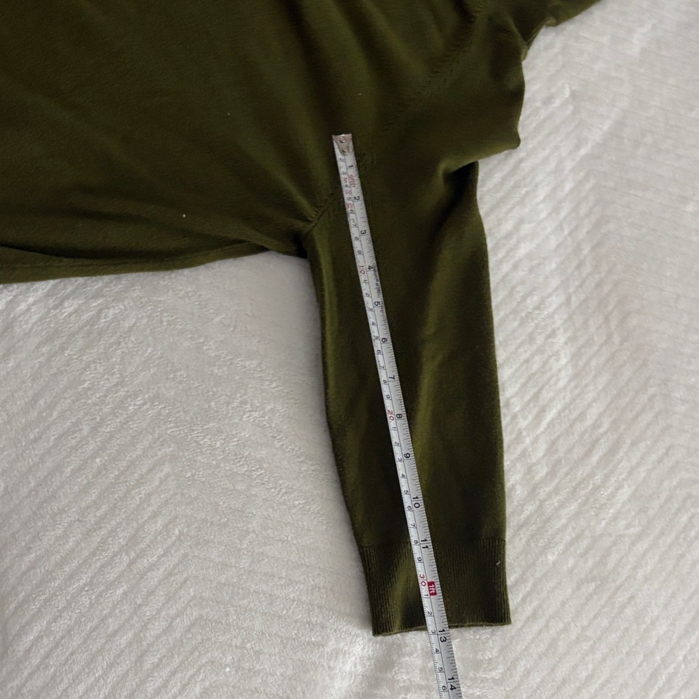 Zara Deep Green Knit Top - Picture 4 of 4